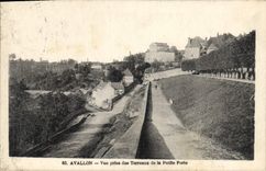 CPA Avallon Vue prise des Terreaux de la Petite Porte 
