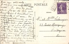 CPA Avallon Vue prise des Terreaux de la Petite Porte 
