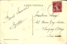 CPA Bourbonne les Bains Ruines Gallo Romaines 