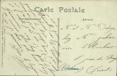 CPA Palais de Versailles Facade principale 