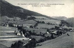CPA Dauphine Le Sappey Station estivale et hivernale Au fond le Col de l'Emeindra 