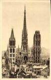 CPA Rouen Seine Inferieure Vue generale sur la Cathedrale 
