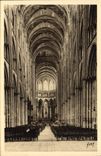 CPA Rouen Seine Inferieure Interieur de la Cathedrale 