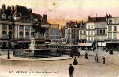 CPA Orleans La Place du Martroi 