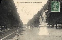 CPA Paris Avenue de l'Observatoire 
