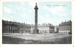 CPA Paris La Colonne Vendome 