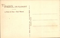 CPA Paris en flanant Le Musee de cluny 