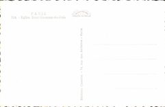 CPA Paris Eglise Saint Germain des Pres