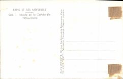 CPA Paris Abside de la Cathedrale Notre Dame