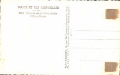 CPA Paris Facade de la Cathedrale Notre Dame 