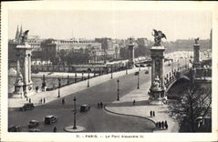 CPA Paris Le Pont Alexandre III 