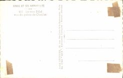 CPA Paris La Tour Eiffel vue du palais de Chaillot