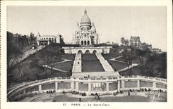 CPA Paris Le Sacre Coeur 