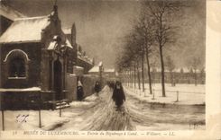 CPA Musee du Luxembourg Entree du Beguinage a Gand 