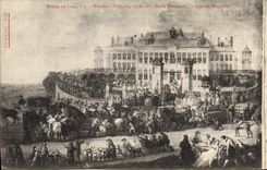 CPA Musee de Lille Watteau Francois Ecole Francaise Fete du Broguelet 