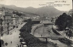 CPA Puy de Dome La Bourboule la Dordogne et l'Etablissement Thermal 