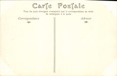 CPA Mortain Le Petit Seminaire Statue de Notre Dame la Blanche 