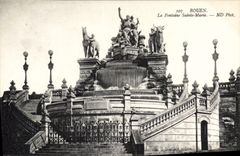 CPA Rouen La Fontaine Sainte Marie 