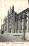 CPA Meaux Place Sainte Etienne La cathedrale 