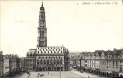 CPA Arras L'Hotel de Ville 