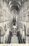 CPA Amiens Cathedrale La Nef prise du Triforium Orgue
