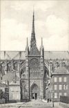 CPA Amiens Cathedrale cote Sud 