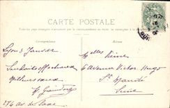 CPA Lyon Le Parc sous la neige 