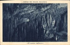 CPA Cuevas del Drach Mallorca El monje vigilante 