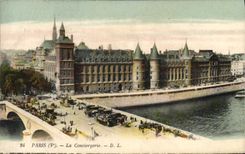 CPA Paris La Conciergerie 