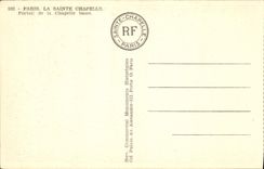 CPA Paris La Sainte Chapelle 