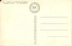 CPA Paris La Sainte Chapelle Chapelle haute La Reliquaire 