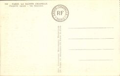 CPA Paris La Sainte Chapelle Chapelle haute Un Oratoire 