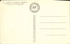 CPA Paris La Sainte Chapelle Portail de la Chapelle haute Creation de la Femme 