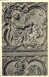 CPA Paris La Sainte Chapelle Portail de la Chapelle haute Creation de l'Homme 