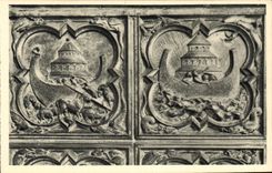 CPA Paris La Sainte Chapelle Portail de la Chapelle haute Le Deluge 