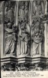 CPA Paris La Sainte Chapelle Portail de la Chapelle Haute 