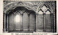 CPA Paris La Sainte Chapelle Oratoire de Blanche de Castille 