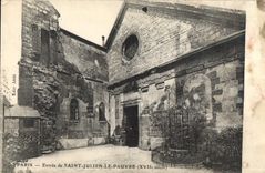 CPA Paris Entree de Saint Julien le Pauvre 