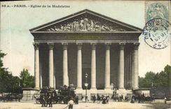 CPA Paris Eglise de la Madeleine 
