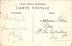 CPA Paris Le Jardin du Luxembourg Le Senat 