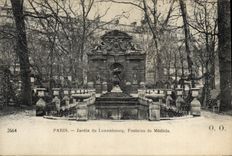 CPA Paris Jardin du Luxembourg Fontaine de Medicis 