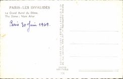 CPA Paris Les Invalides Le Grand Autel du Dome 