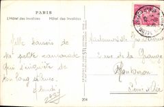 CPA Paris L'Hotel des Invalides 