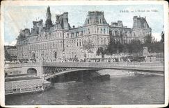 CPA Paris L'Hotel de Ville 