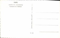 CPA Paris Jardin du Luxembourg Fontaine de Medicis 