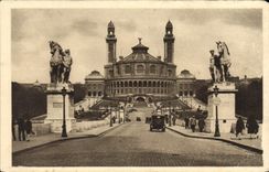 CPA Paris Le Pont D Iena et le Trocadero 