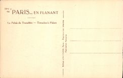 CPA Paris Le Palais du Trocadero 
