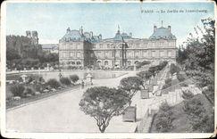 CPA Paris Le Jardin du Luxembourg 