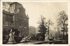CPA Paris Le Louvre Pavillon de Flore 
