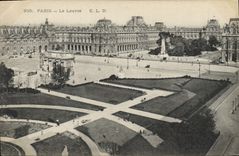 CPA Paris Le Louvre 